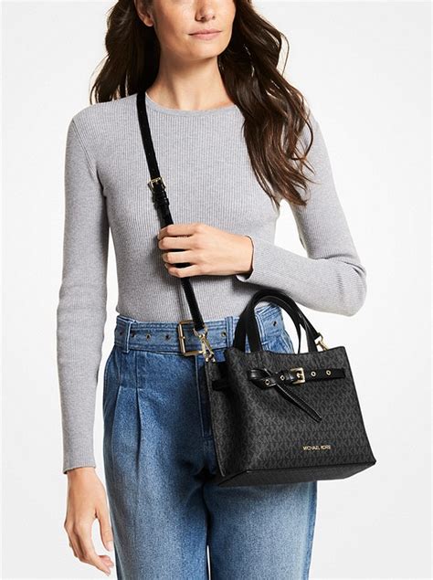 michael kors emily|Emilia Small Logo Satchel .